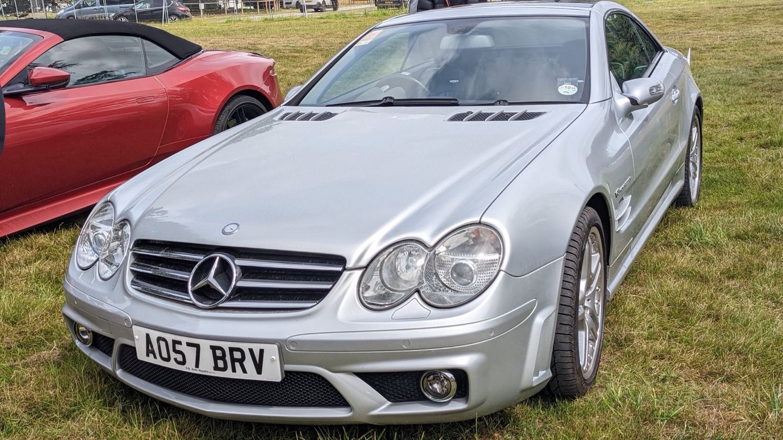 2007 Mercedes SL55 Auto, exterior view
