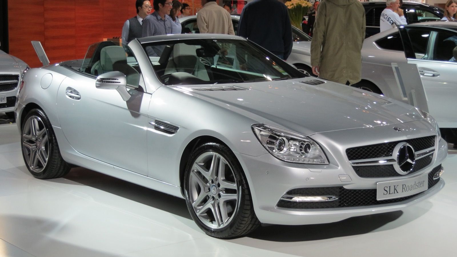 2012 Mercedes-Benz SLK 250 (R 172) BlueEFFICIENCY roadster, exterior view
