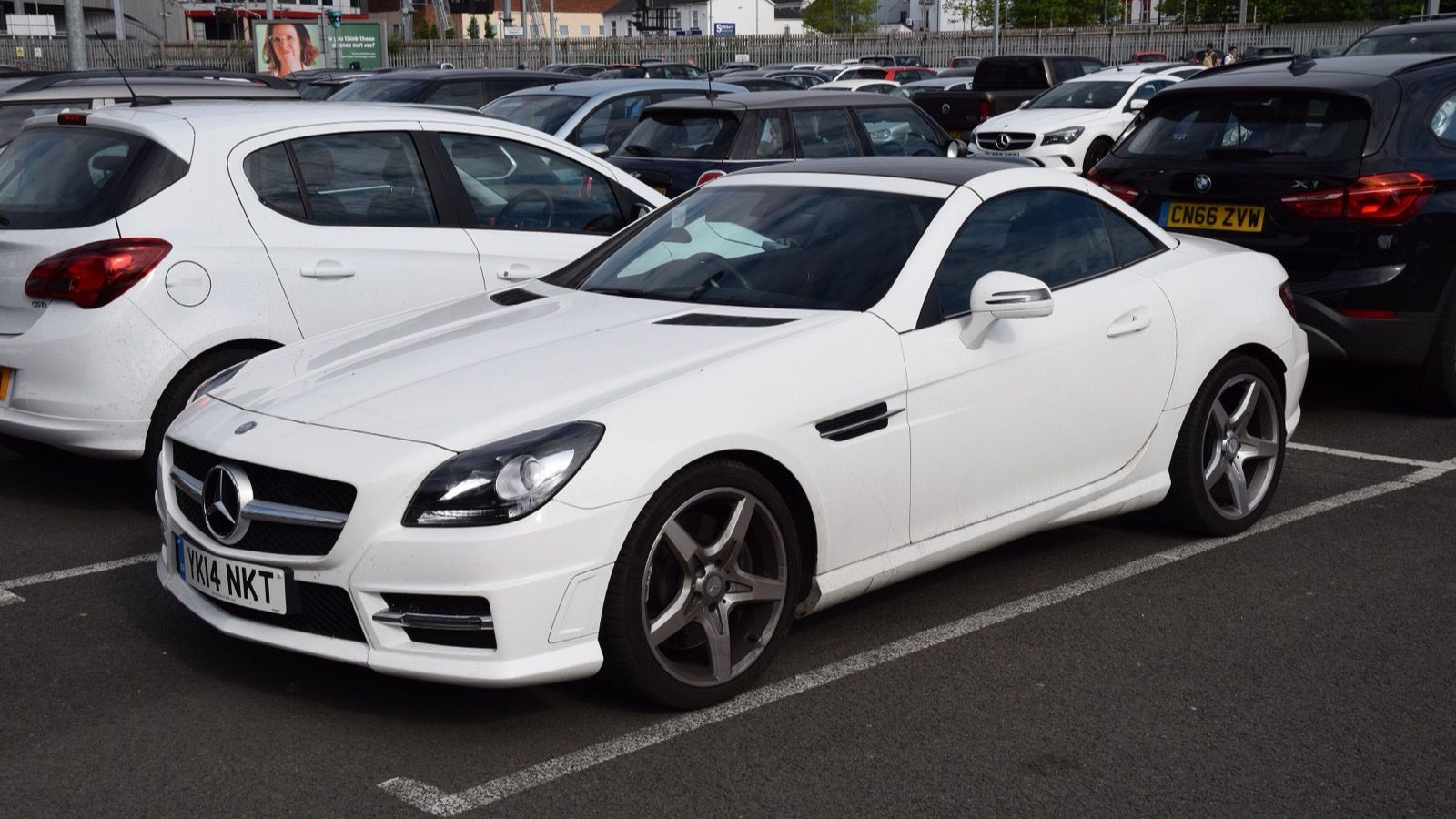 2014 Mercedes-Benz SLK 250, exterior view