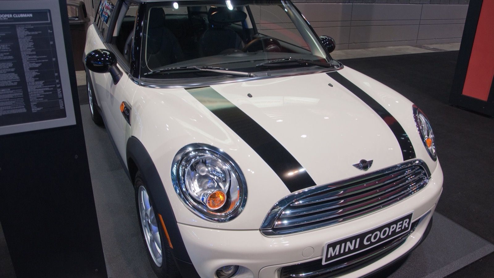 2012 Mini Cooper Clubman (R55), front three-quarter view