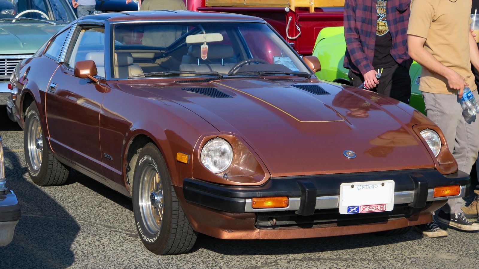 1981 Datsun 280ZX (S130) — copper, front three-quarter view