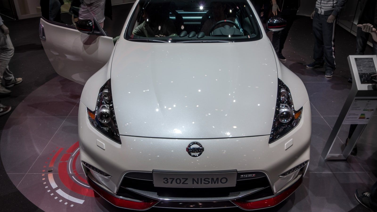 Factory-stock 2015 Nissan 370Z Nismo (Z34), front view