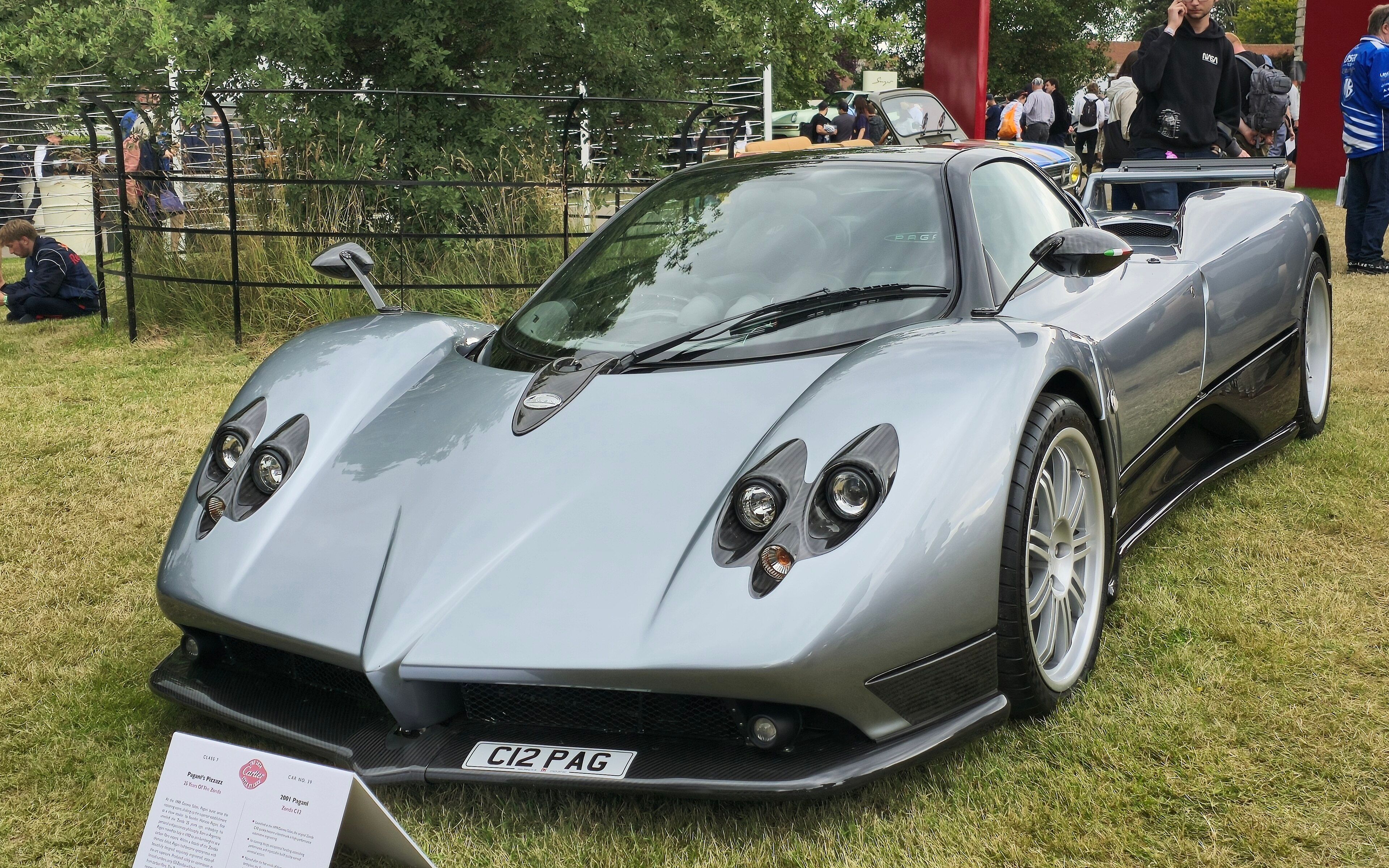 Pagani Zonda C12, front three-quarter view