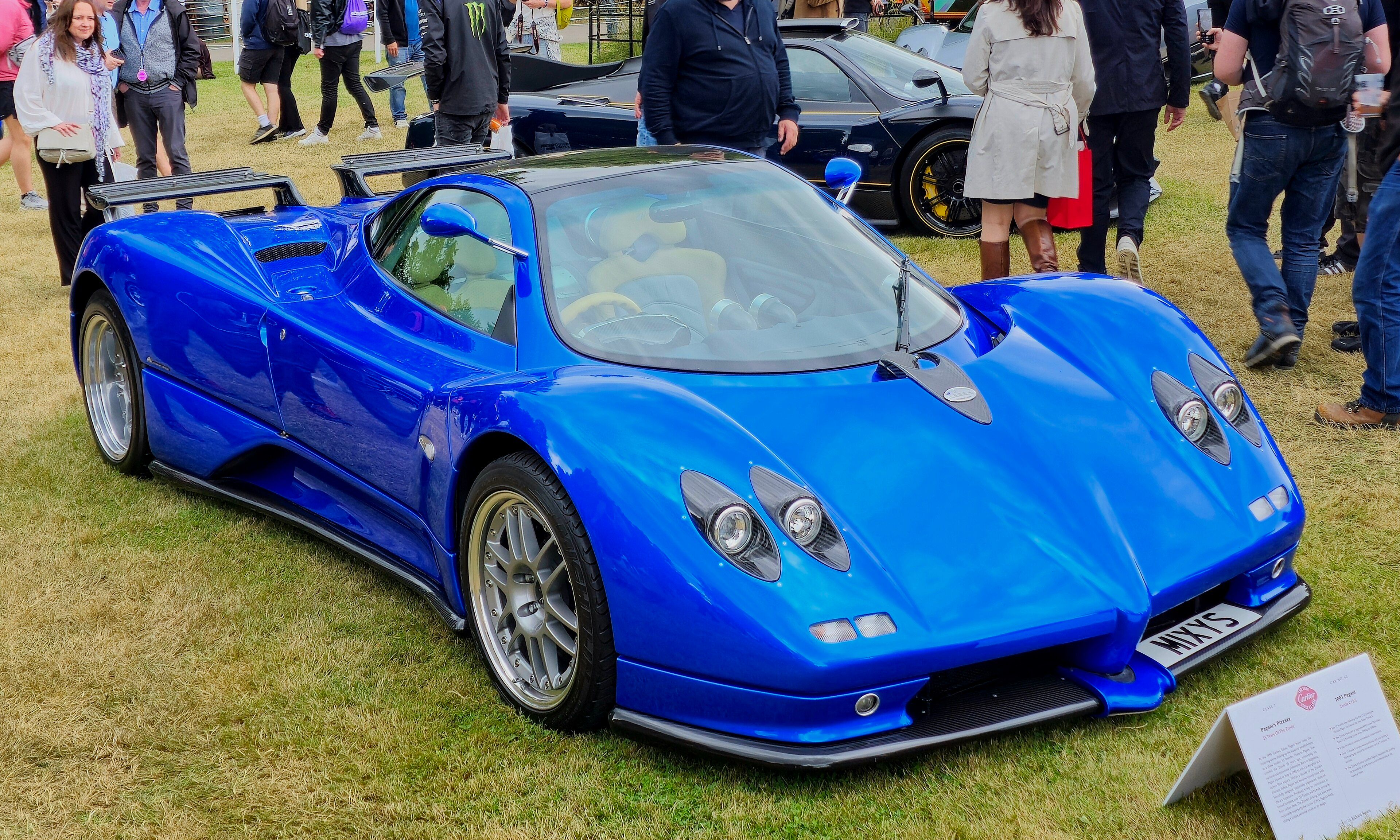 Pagani Zonda C12 S, front three-quarter view