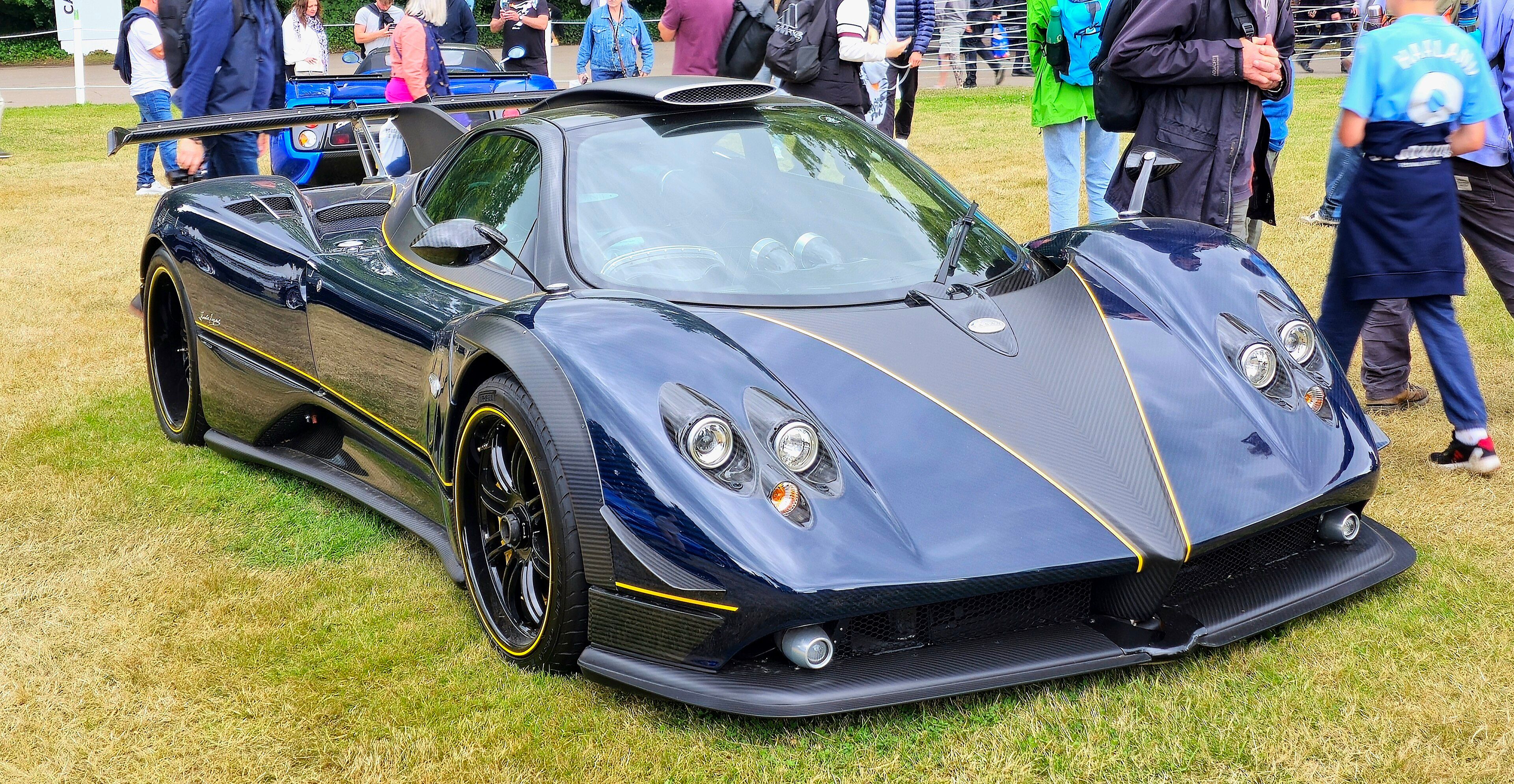 Pagani Zonda PS, side profile view