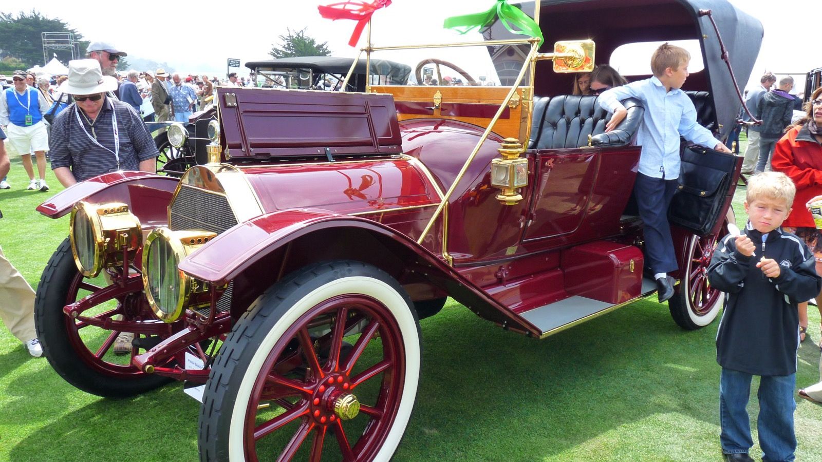 1911 Pierce-Arrow Model 36 Miniature Tonneau, front three-quarter view