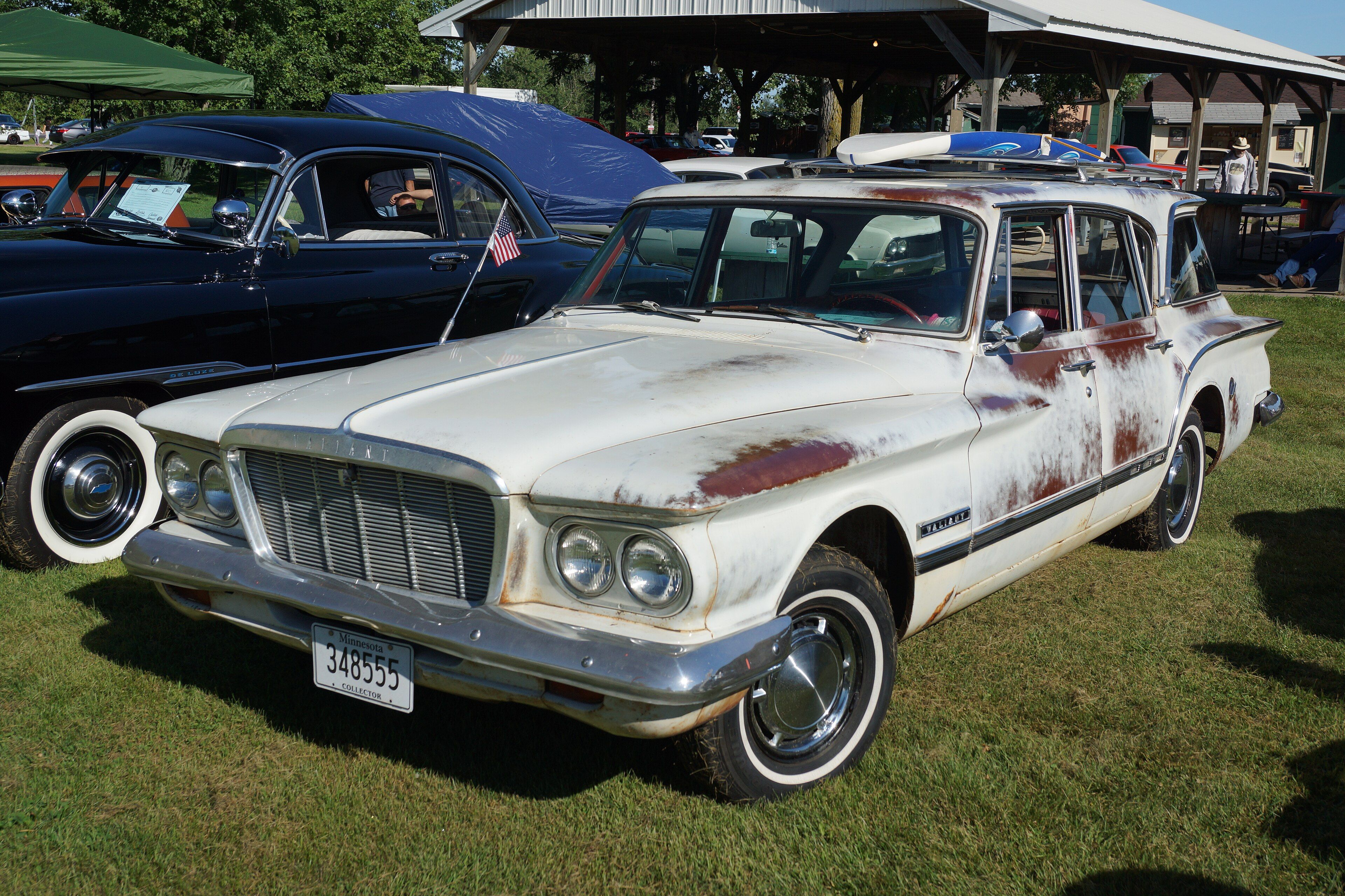 1962 Plymouth Valiant, front three-quarter view