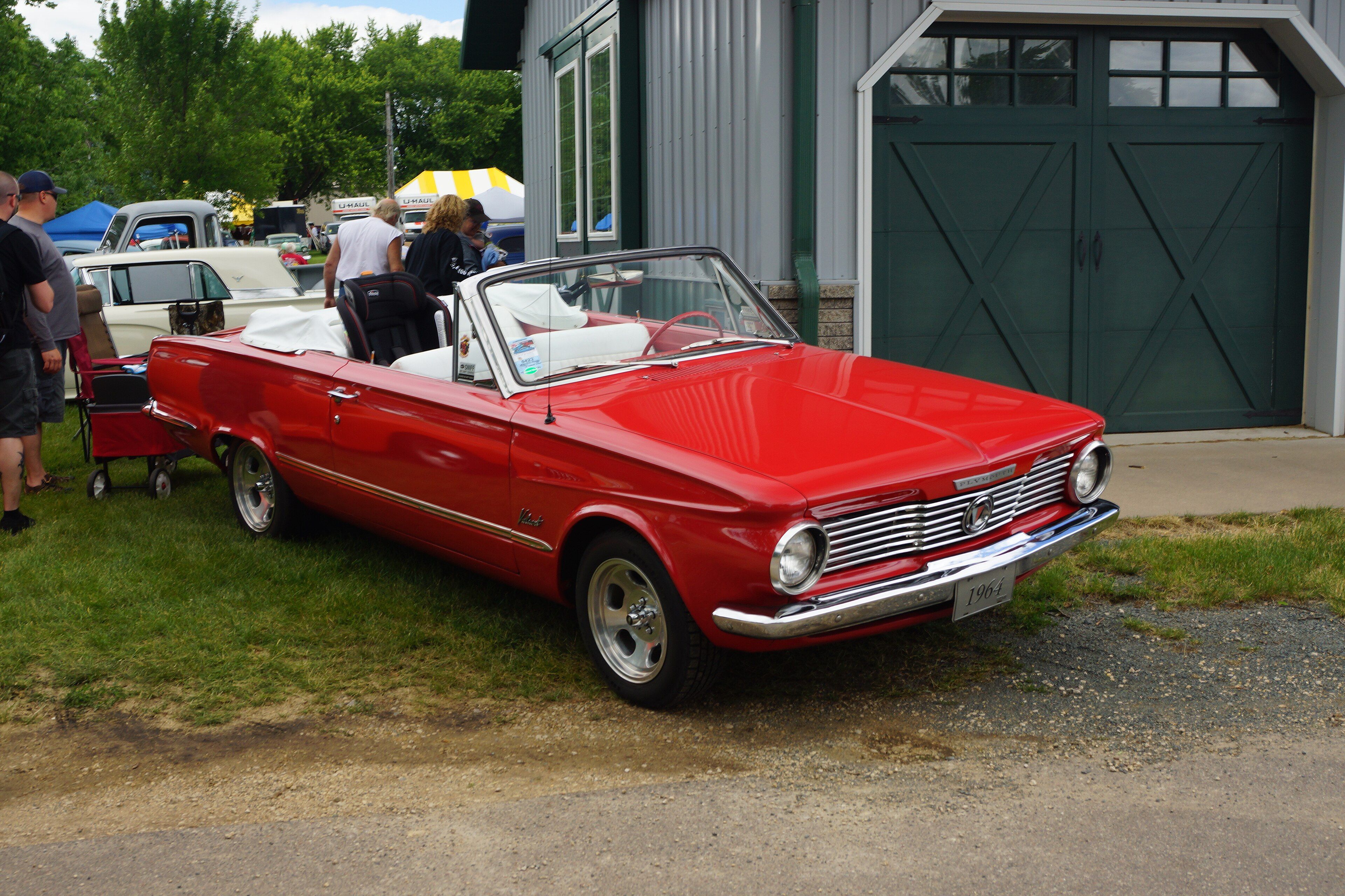 1964 Plymouth Valiant 200 convertible, front three-quarter view