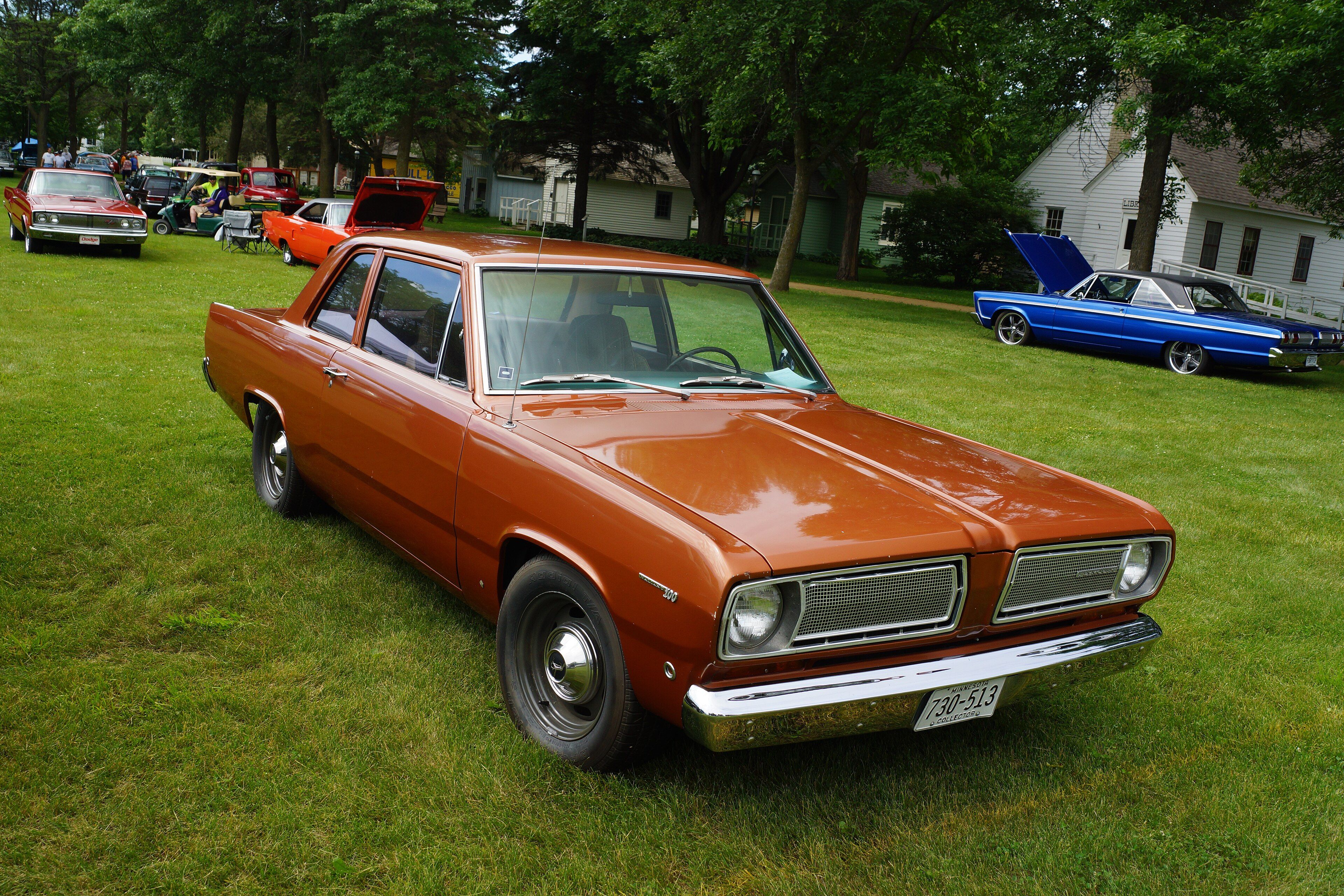 1968 Plymouth Valiant, front three-quarter view