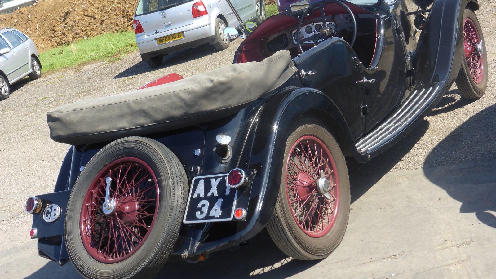 1934 Riley Nine Lynx four-seat tourer, front three-quarter view