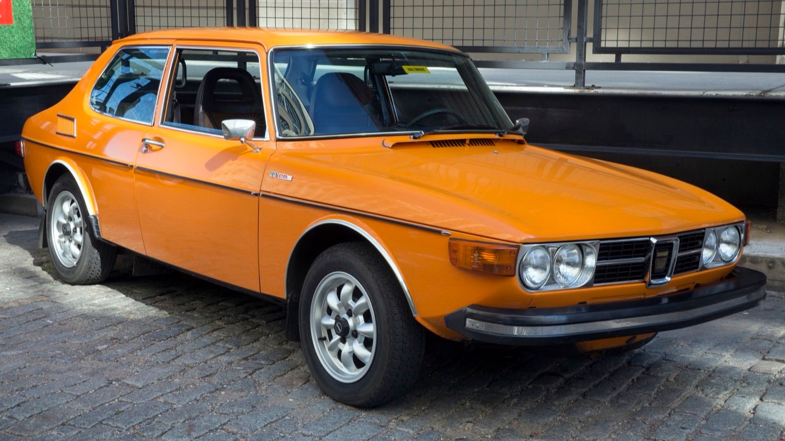 1974 Saab 99 EMS (US-spec), front right