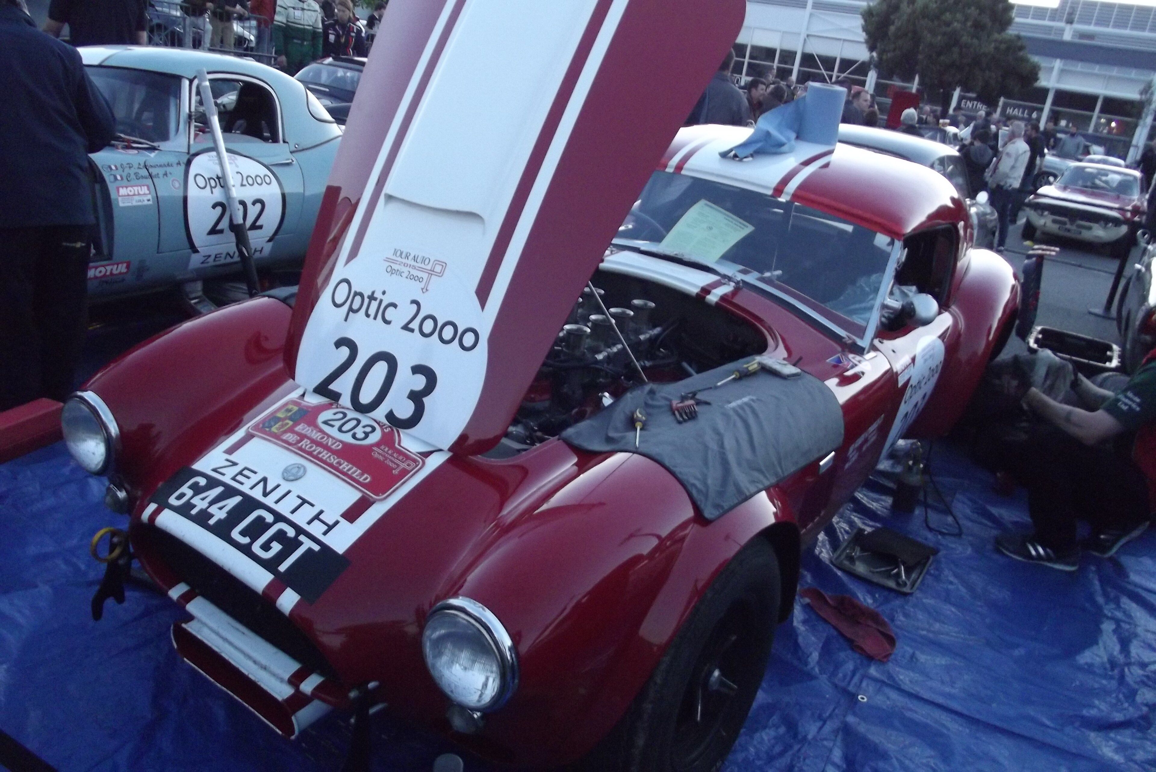 1963 Shelby Cobra 289 roadster, front three-quarter view