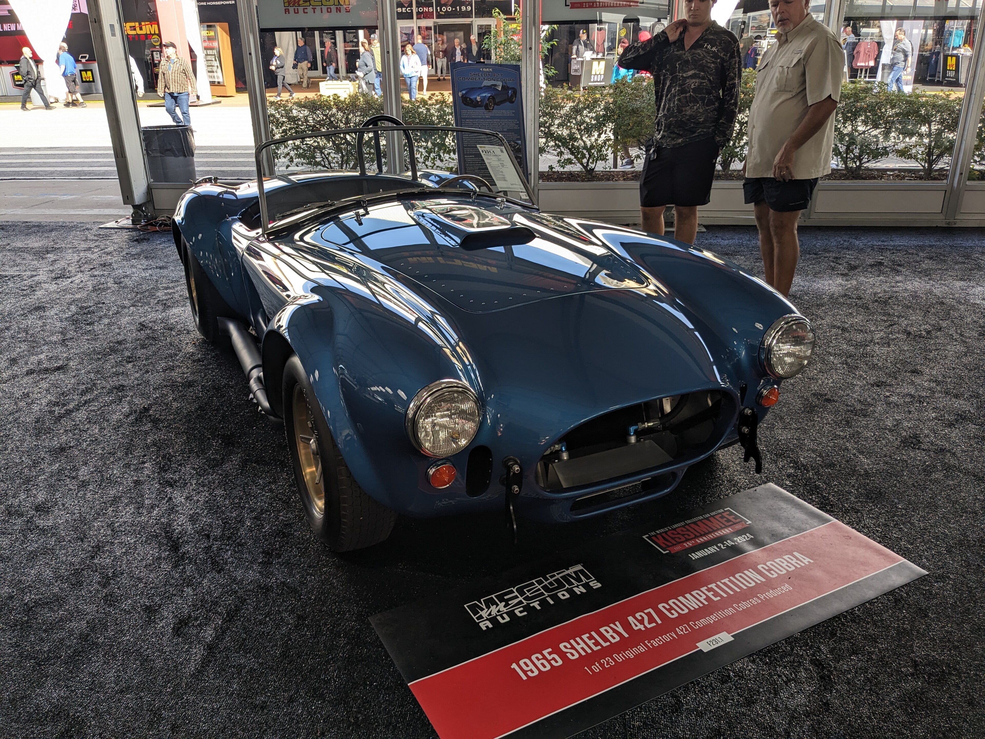 1965 Shelby 427 Competition Cobra, front three-quarter view
