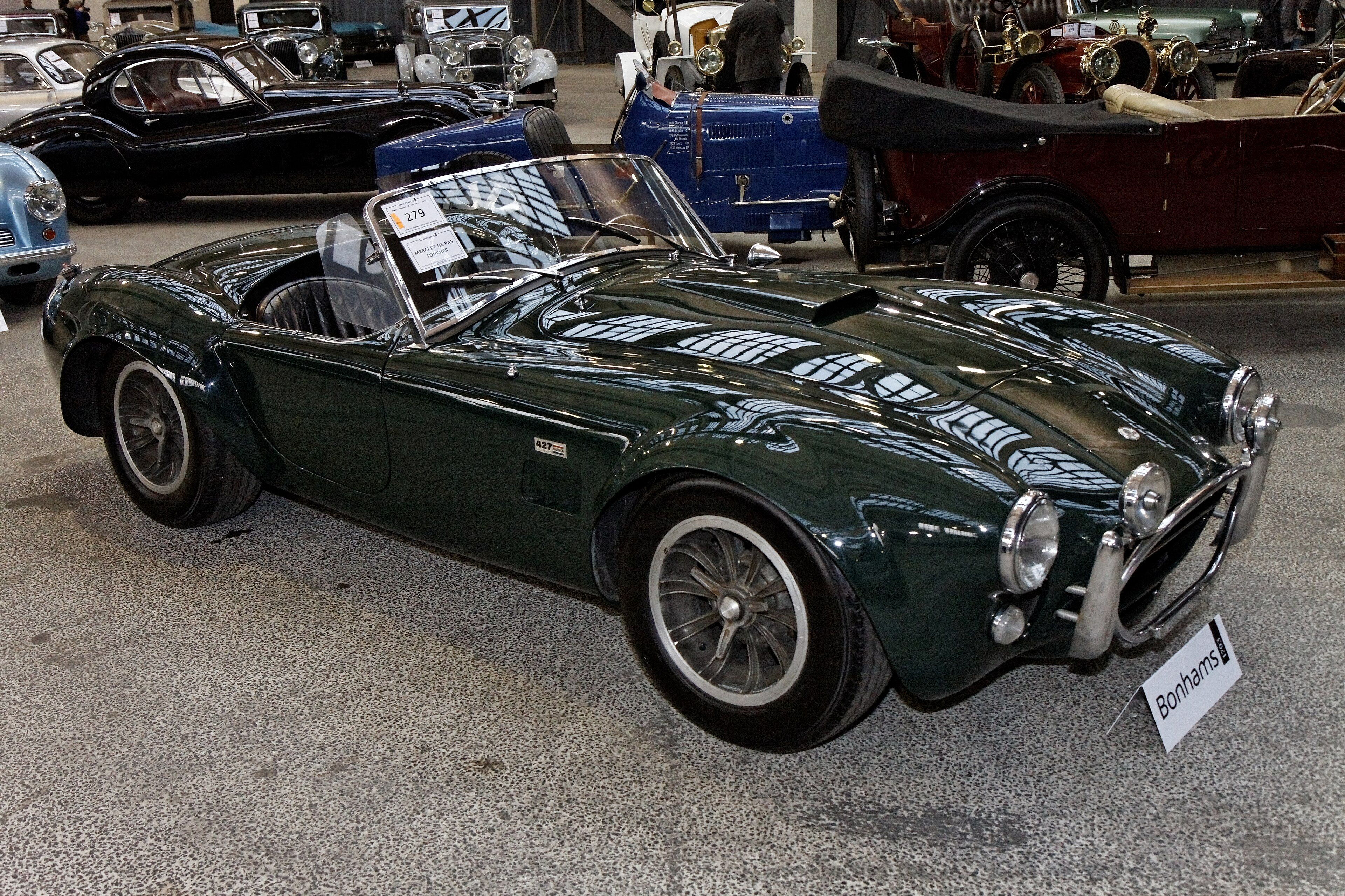 1966 Shelby Cobra 427 roadster, front three-quarter view