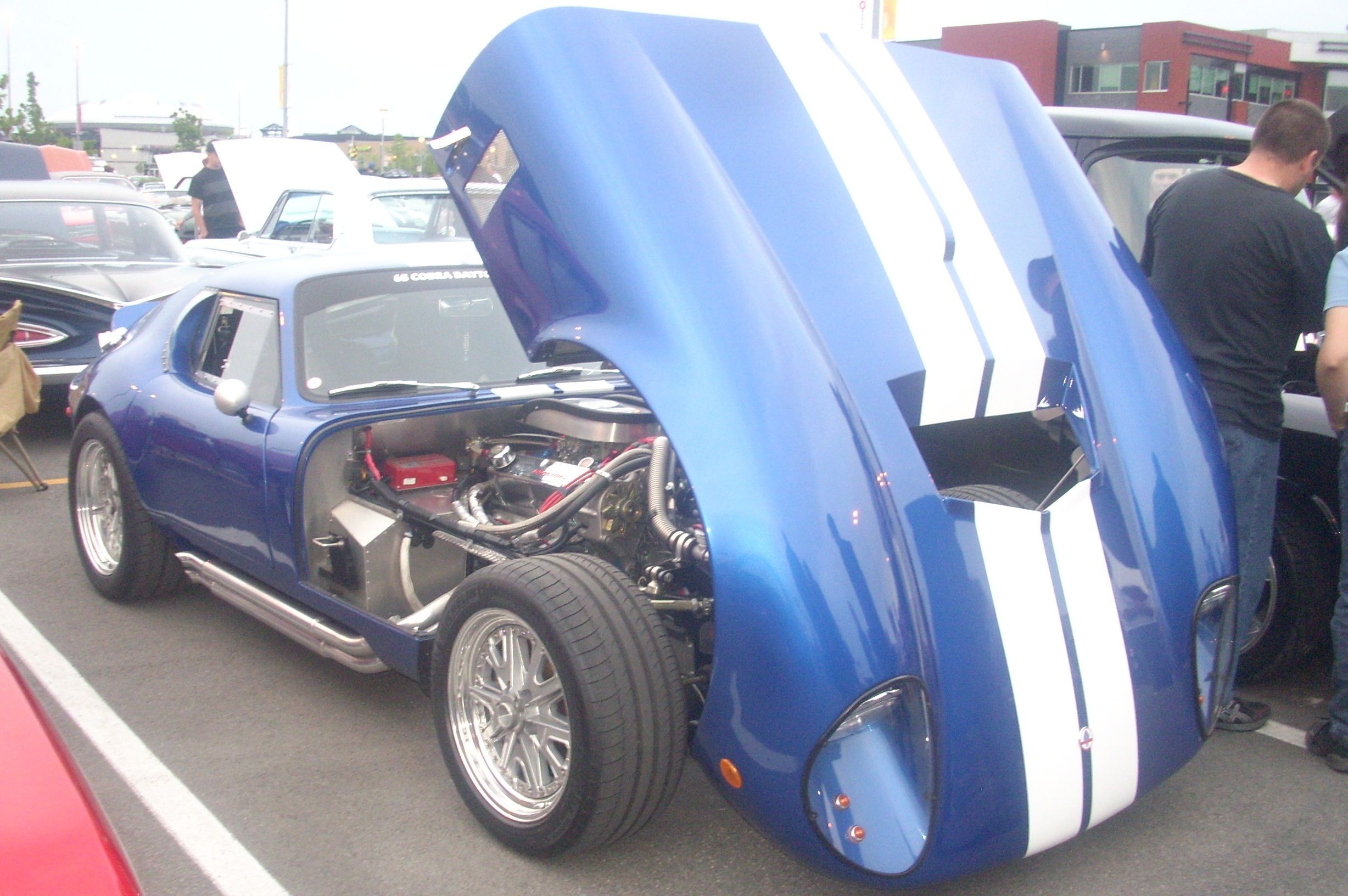 1966 Shelby Cobra 427 roadster, front three-quarter view