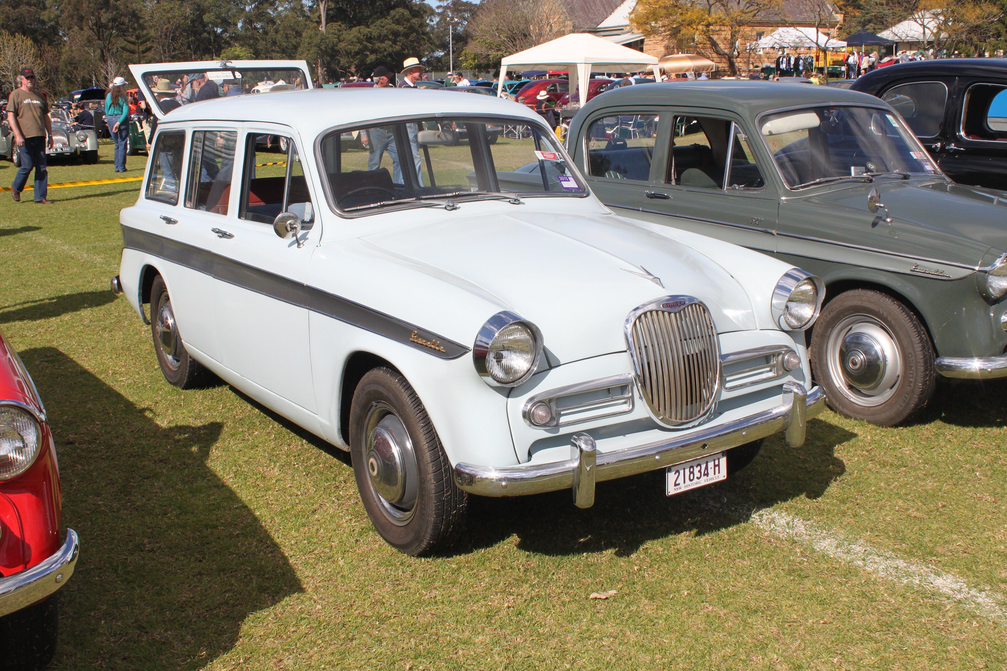 1959 Singer Gazelle Series III saloon, front three-quarter view