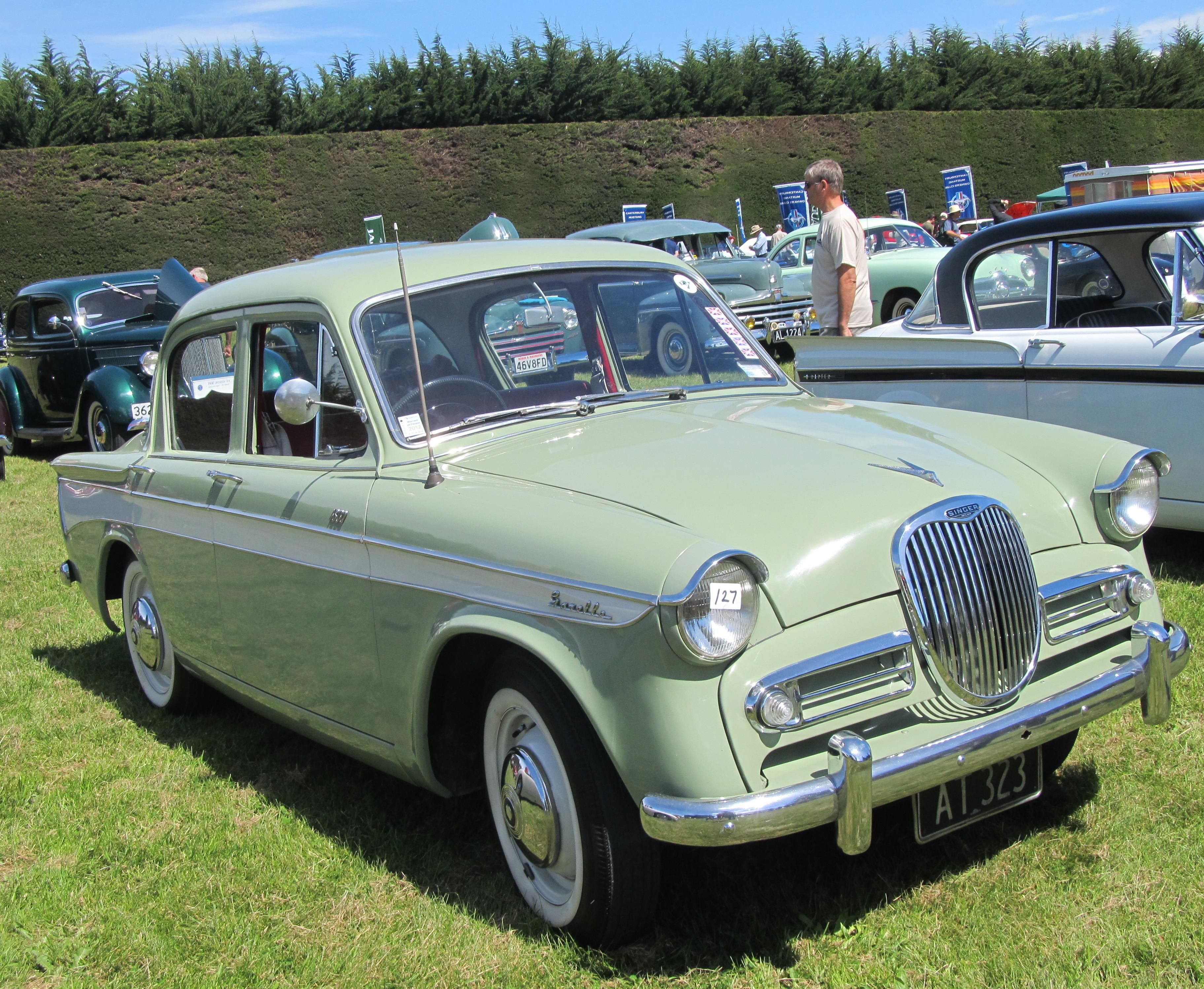 1960 Singer Gazelle saloon, front three-quarter view