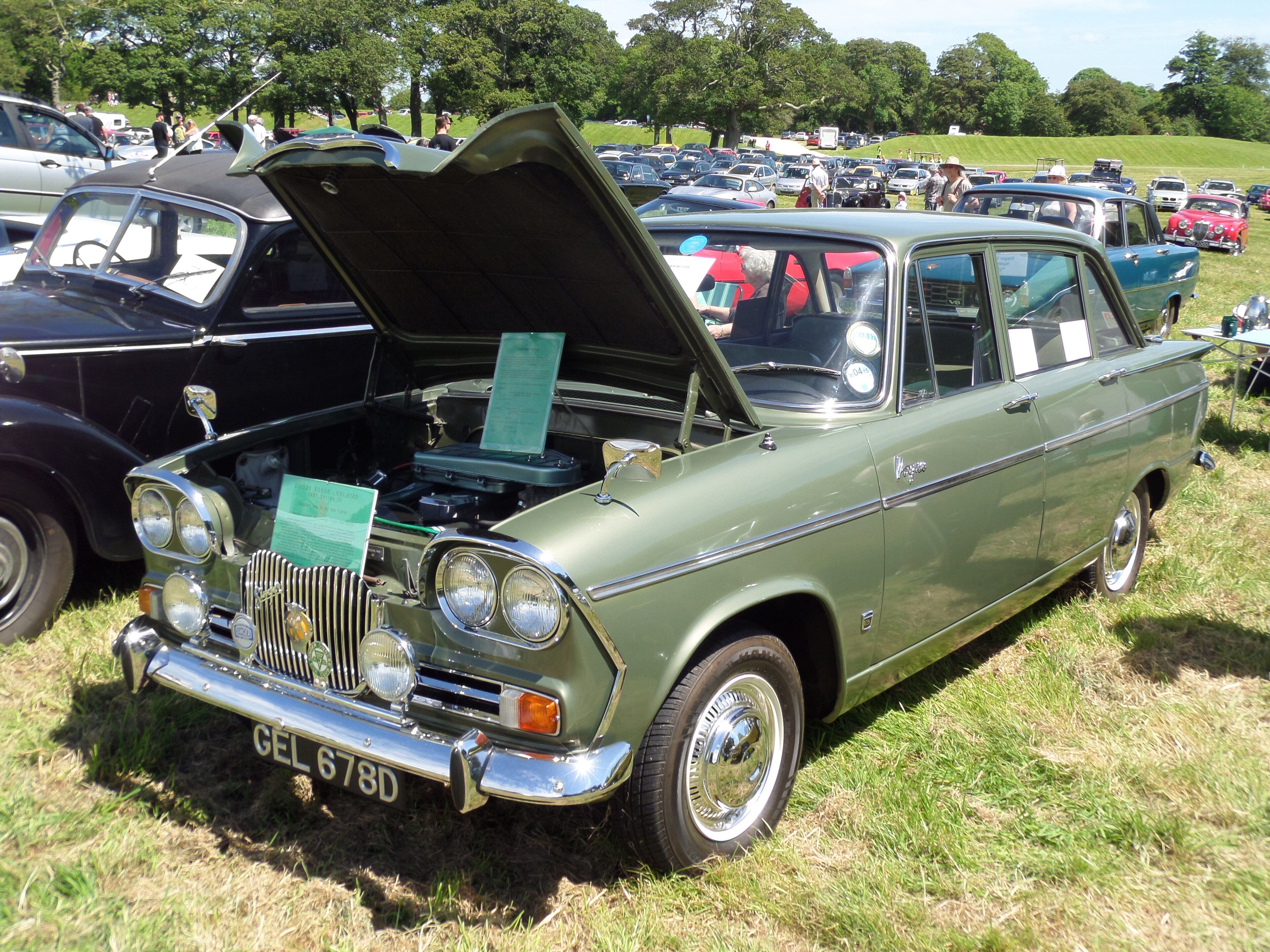 1966 Singer Vogue Mk IV saloon, front three-quarter view