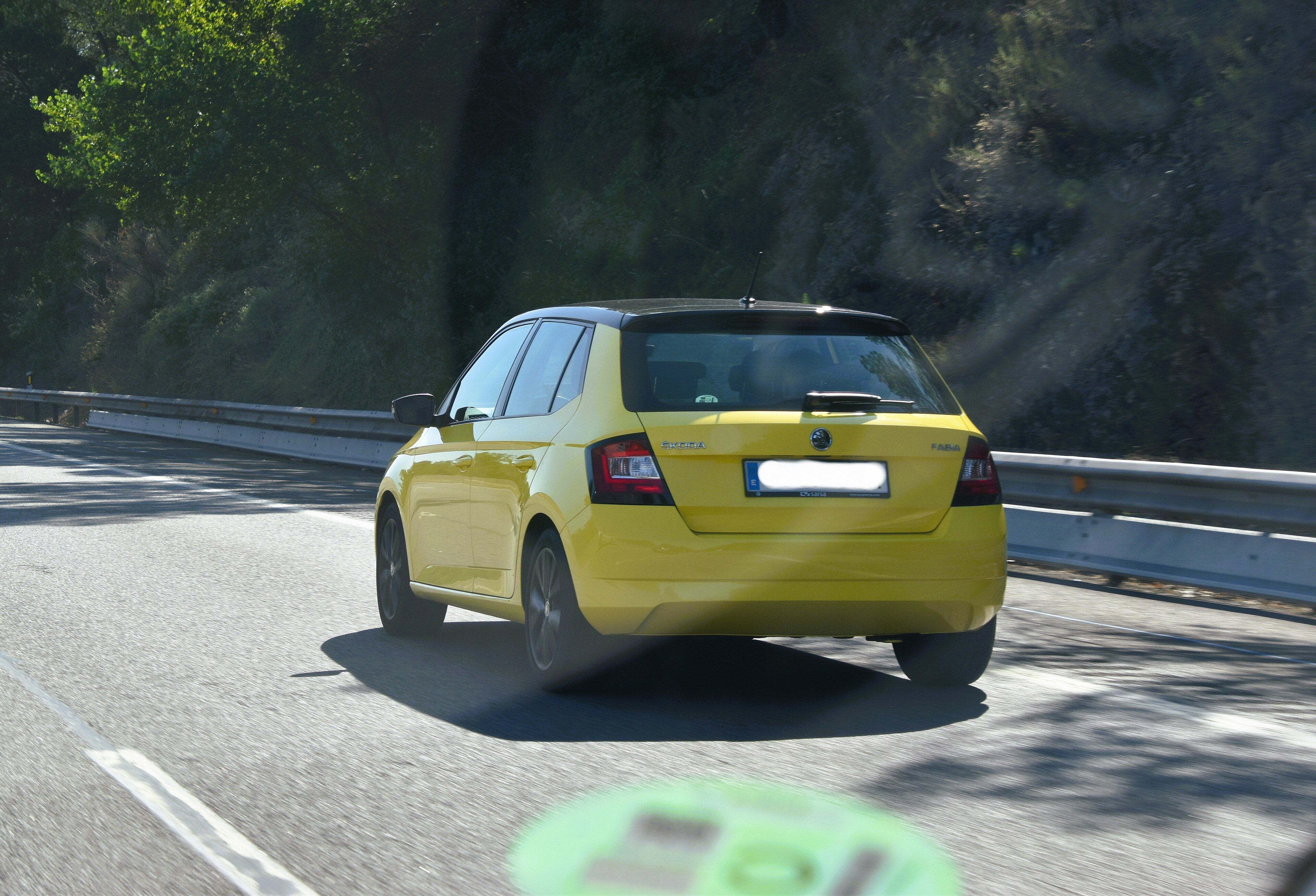 2016 Škoda Fabia III hatchback, front three-quarter view