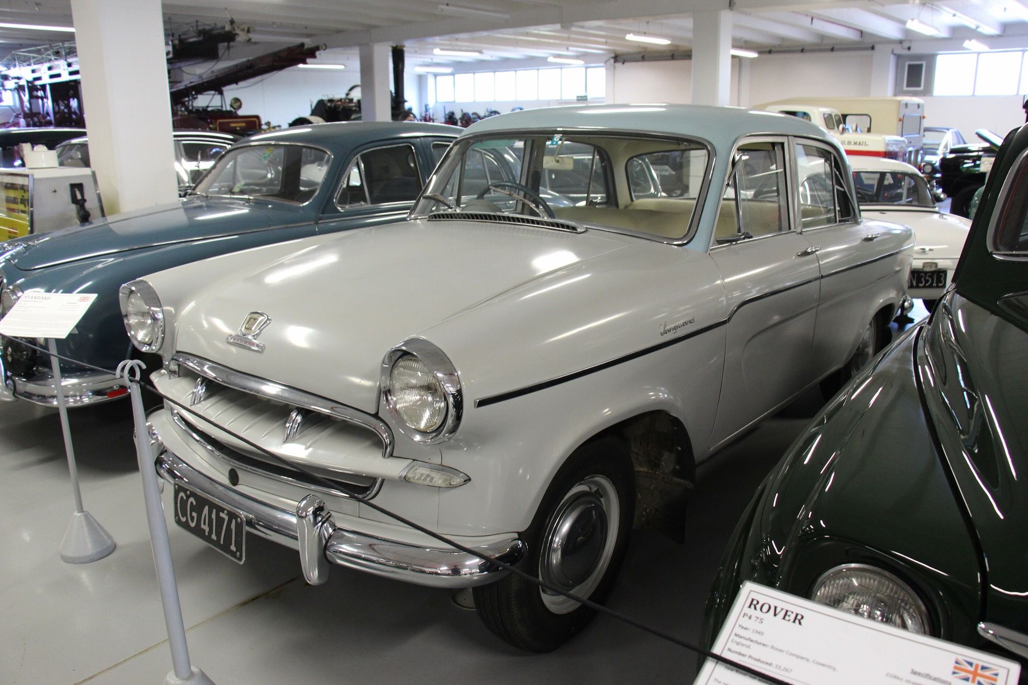 1957 Standard Vanguard Phase III saloon, front three-quarter view