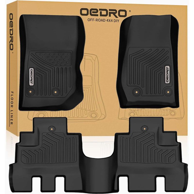 All-weather floor liners for Jeep Wrangler