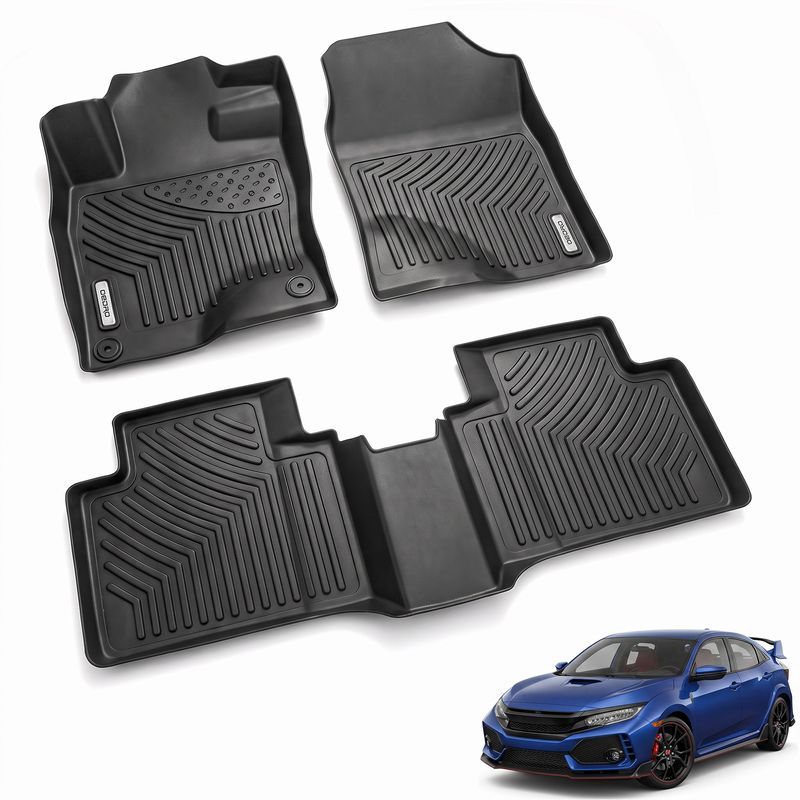 All-weather floor liners for Honda Civic