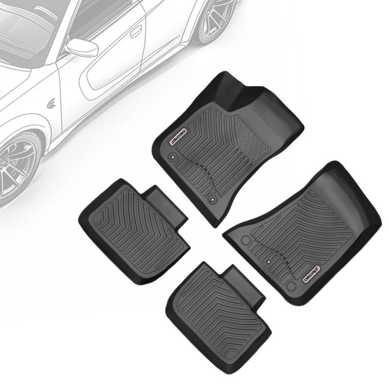 All-weather floor liners for Dodge Charger
