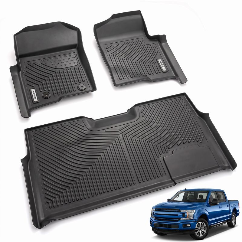 All-weather floor liners for Ford F-150