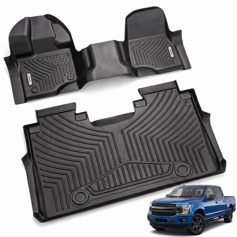 All-weather floor liners for Ford F-150