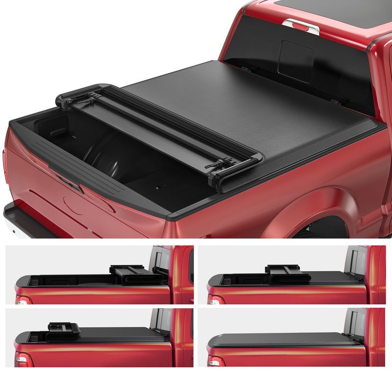 Soft Quad-Fold tonneau cover for Ford F-150