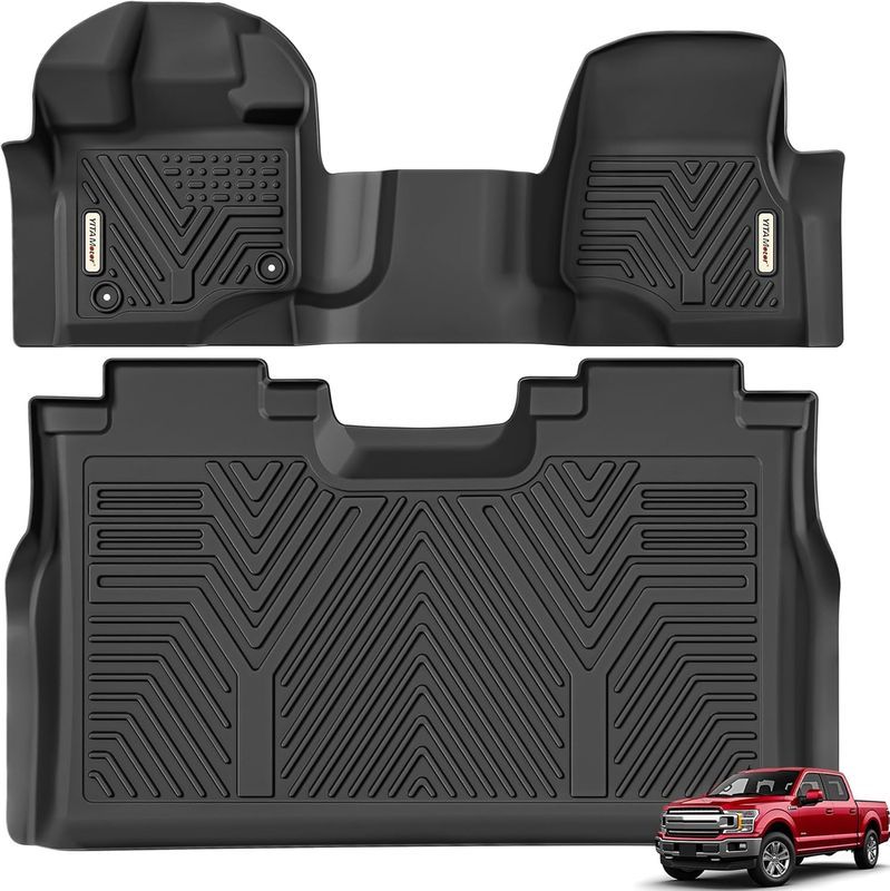 All-weather floor liners for Ford F-150