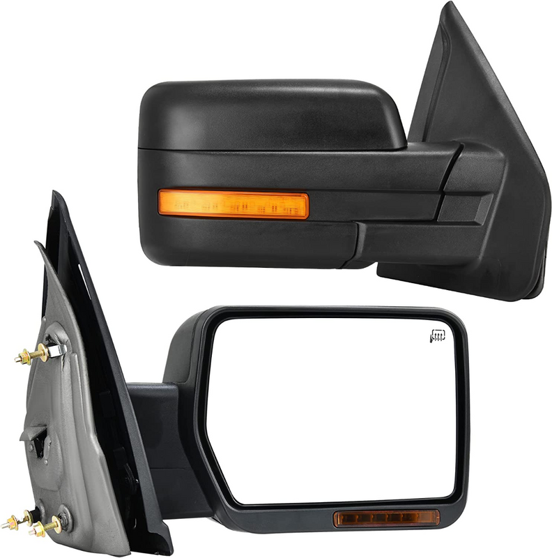 2004-2014 Ford F150 Power Heated Mirror with Turn Signal and Puddle Ligh for Ford F-150