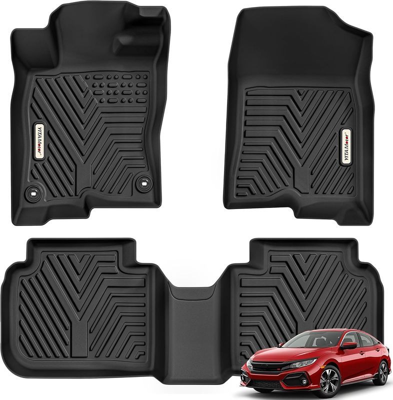 All-weather floor liners for Honda Civic