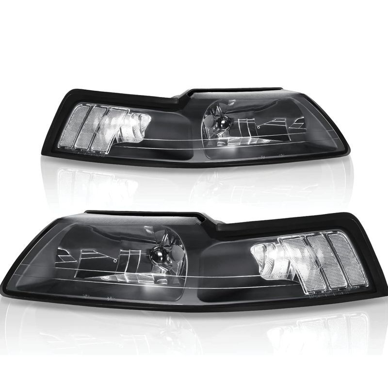 Headlight assemblies for Ford Mustang