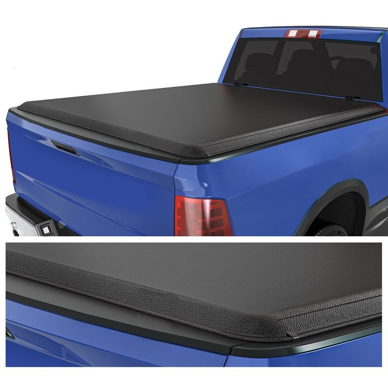 Soft 5.5ft Bed Roll-Up Tonneau Cover for Ford F-150