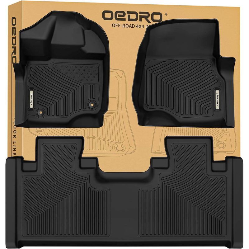 All-weather floor liners for Ford F-150
