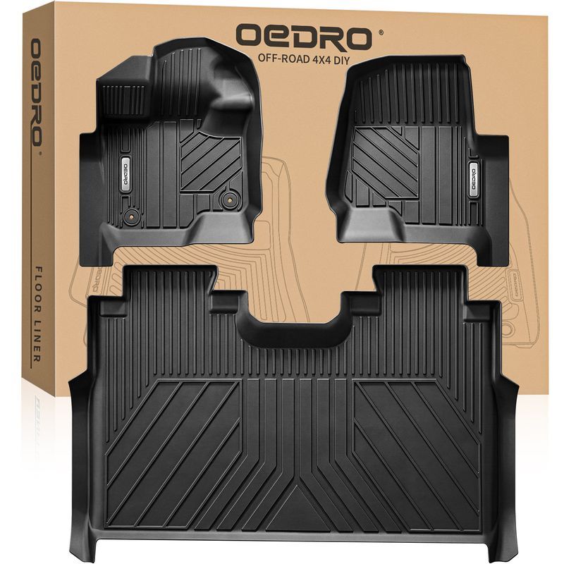 All-weather floor liners for Ford F-150