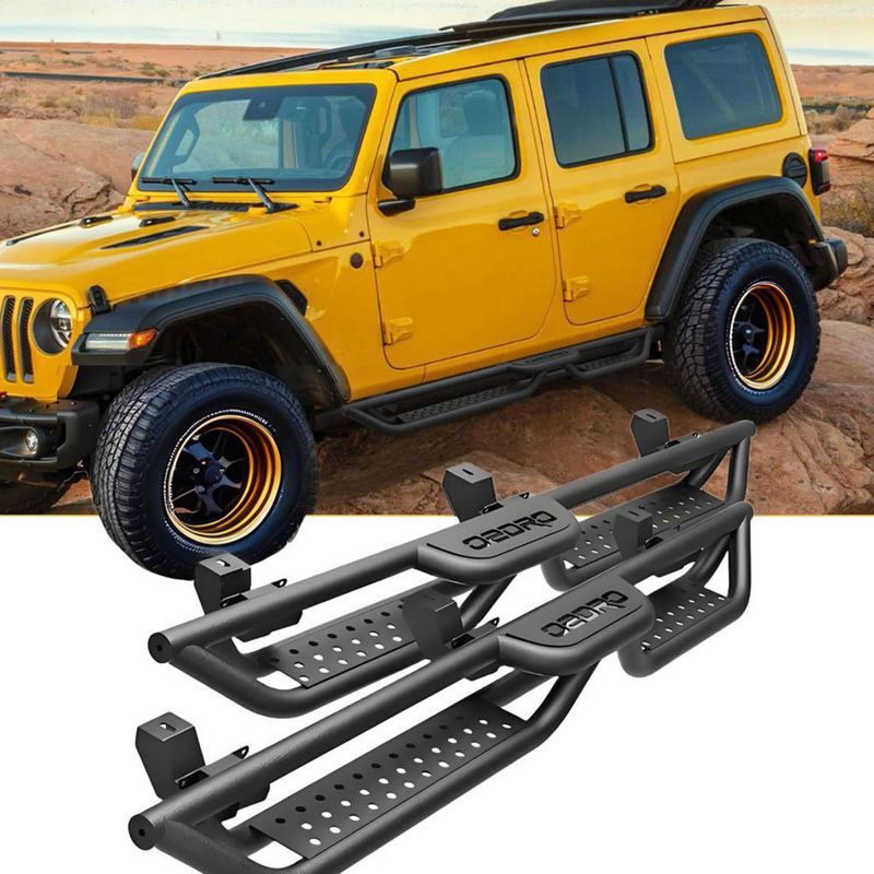 Running boards for Jeep Wrangler