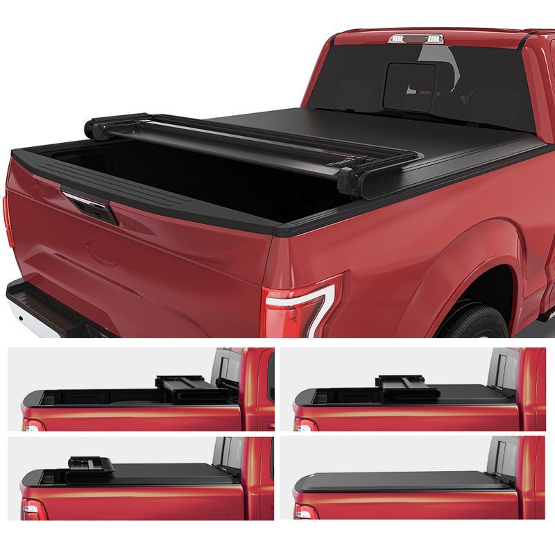 Soft Quad-Fold tonneau cover for Ford F-150