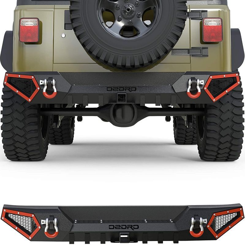 Rear bumper for Jeep Wrangler