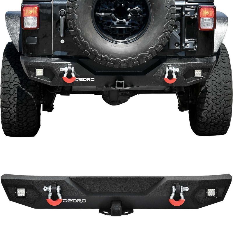 Rear bumper for Jeep Wrangler