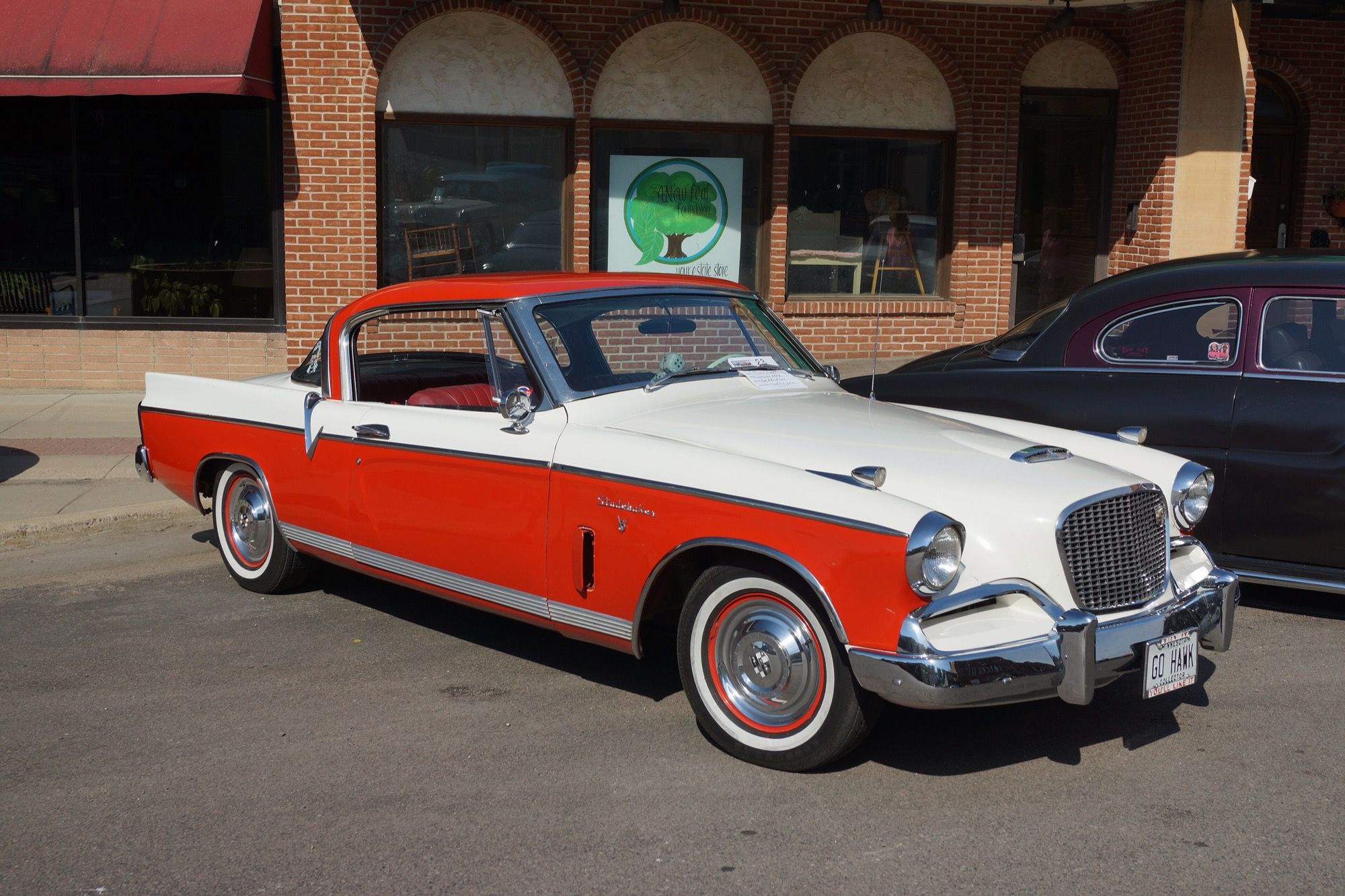 1956 Studebaker Golden Hawk, front three-quarter view