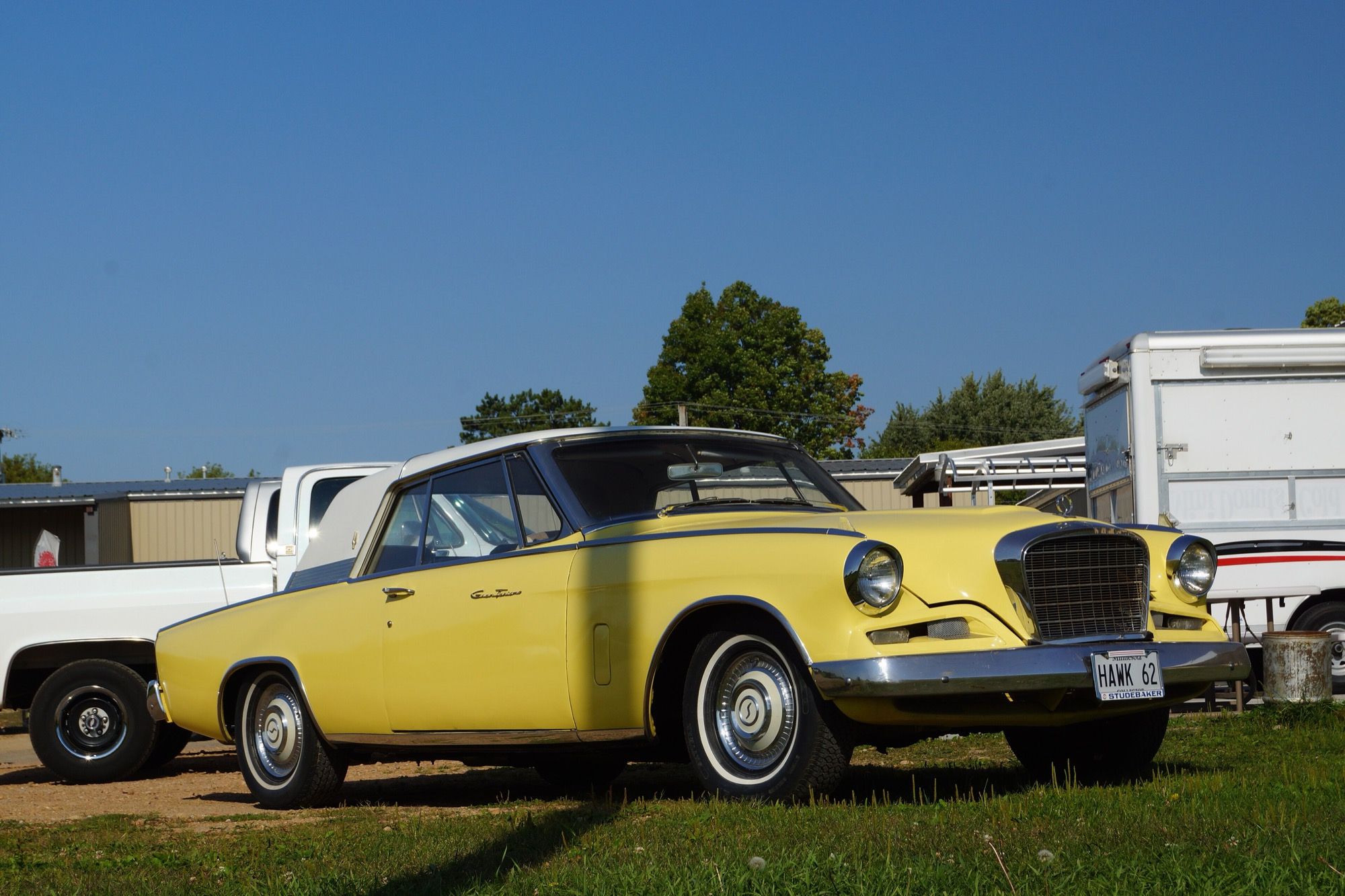 1962 Studebaker Gran Turismo Hawk, front three-quarter view