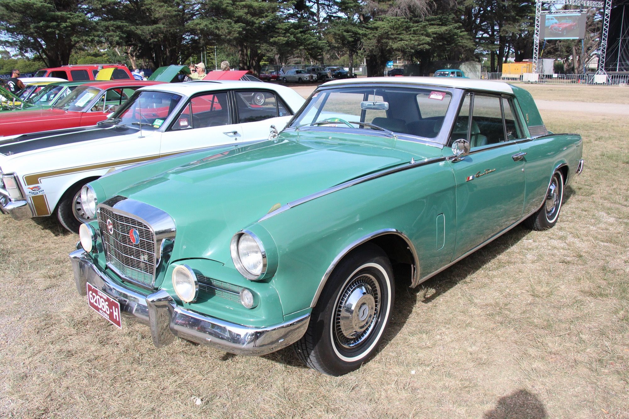 1963 Studebaker Gran Turismo Hawk, front three-quarter view