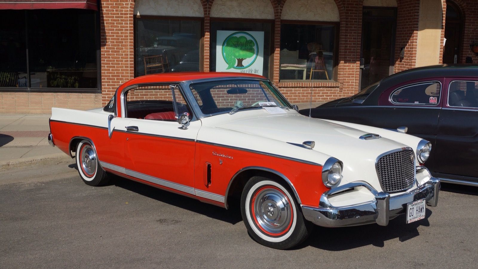 1956 Studebaker Golden Hawk, front three-quarter view