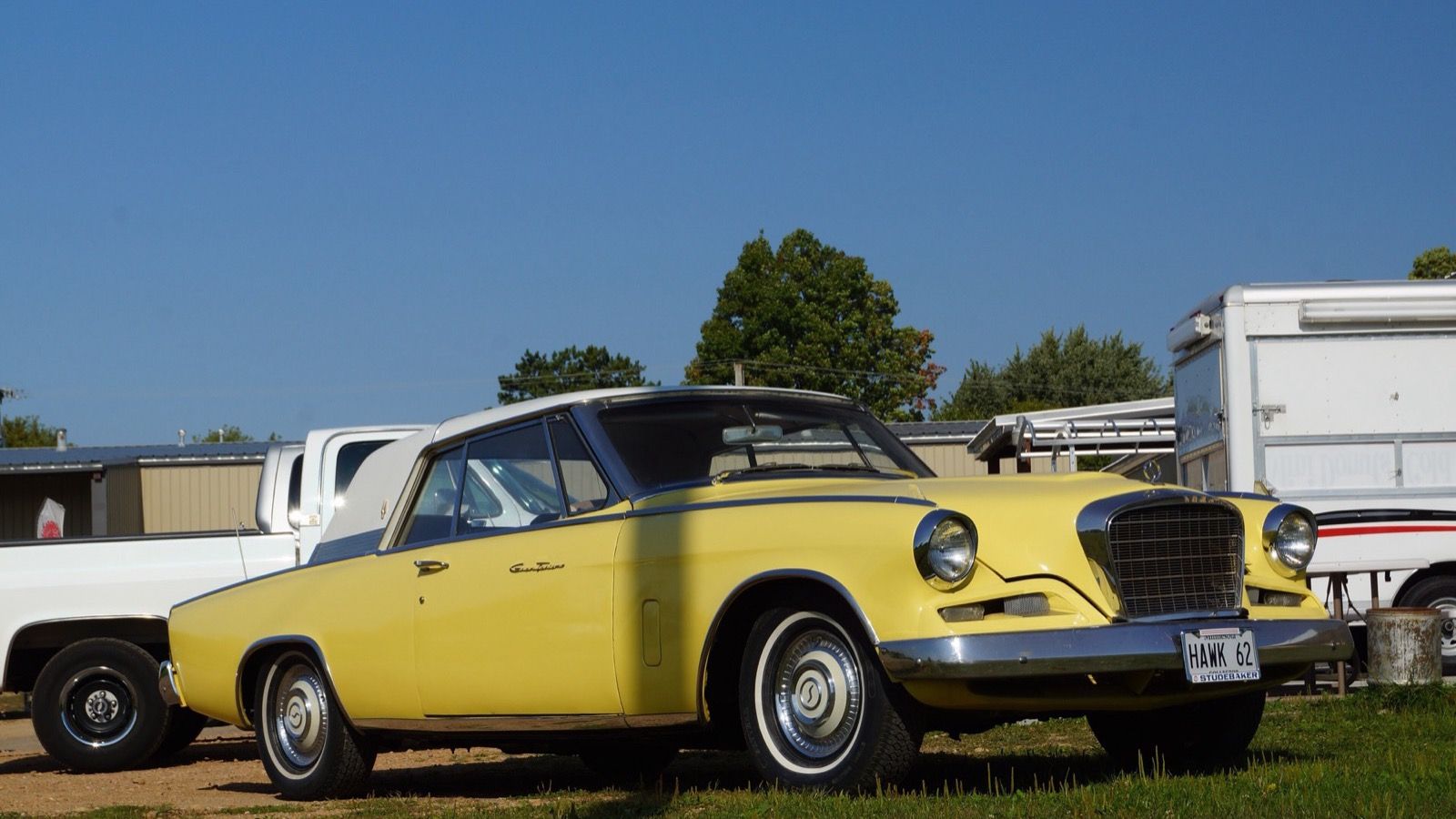 1962 Studebaker Gran Turismo Hawk, front three-quarter view