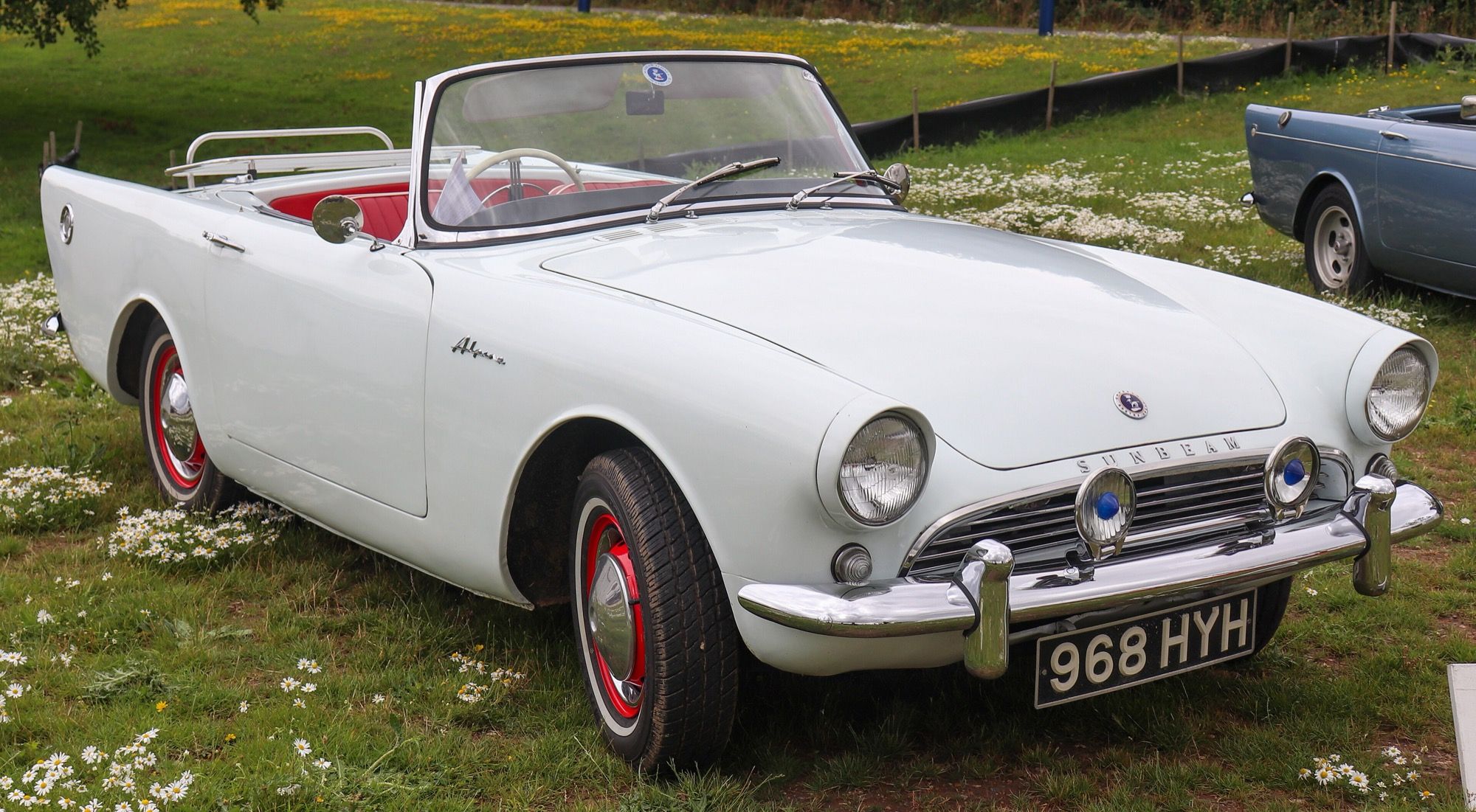 1962 Sunbeam Alpine Series II roadster, front view