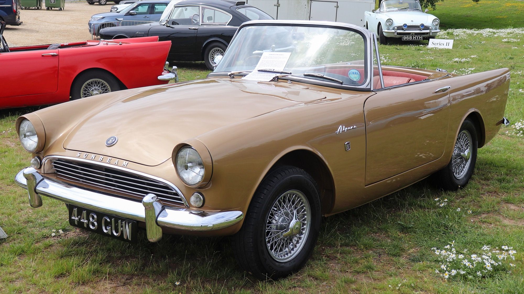1963 Sunbeam Alpine Series III roadster, front view