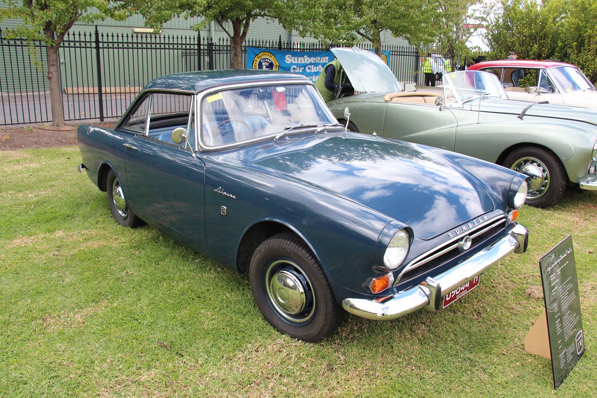 1964 Sunbeam Alpine Series IV roadster, front three-quarter view