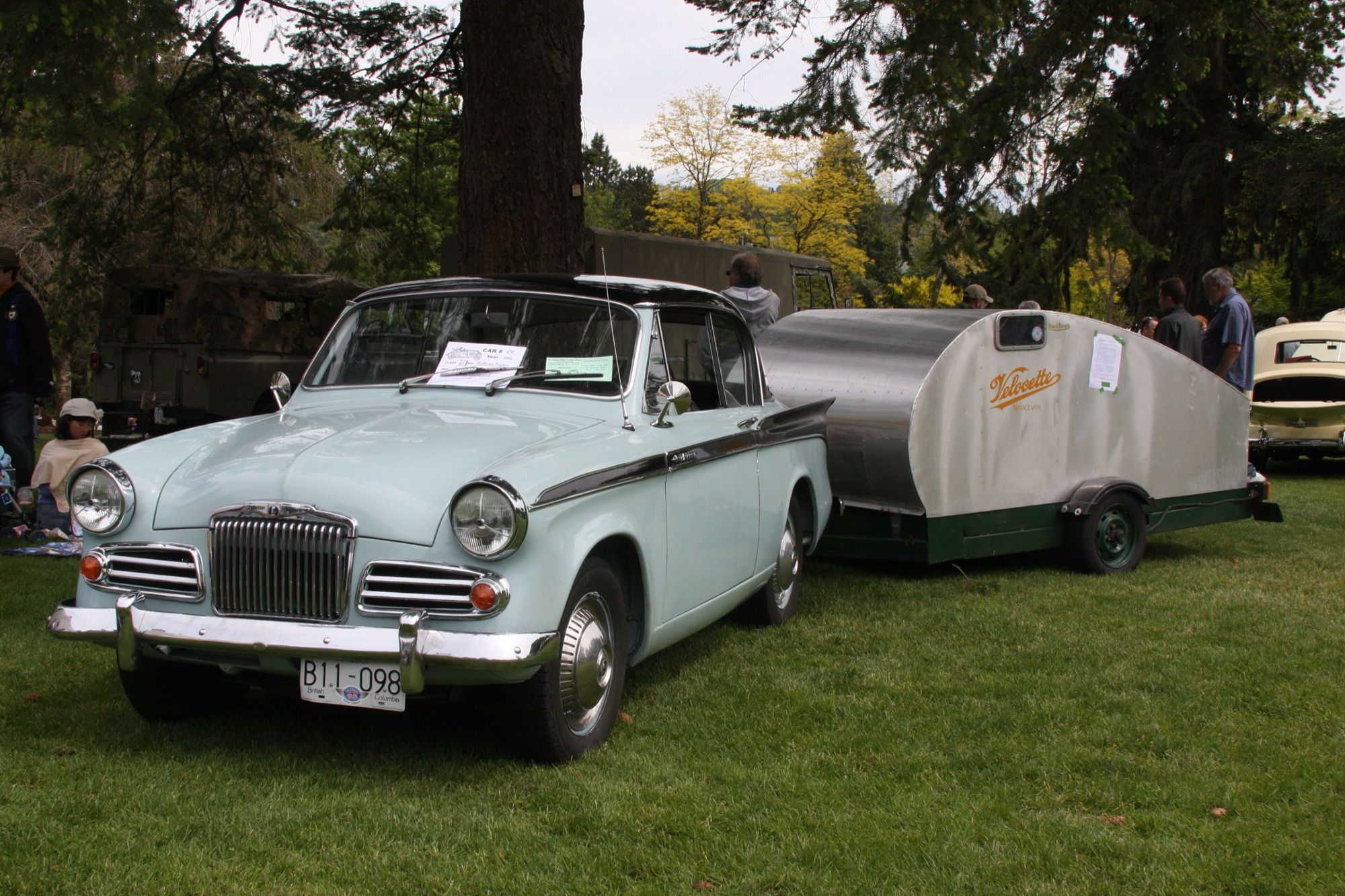 1959 Sunbeam Rapier hardtop coupe, front three-quarter view